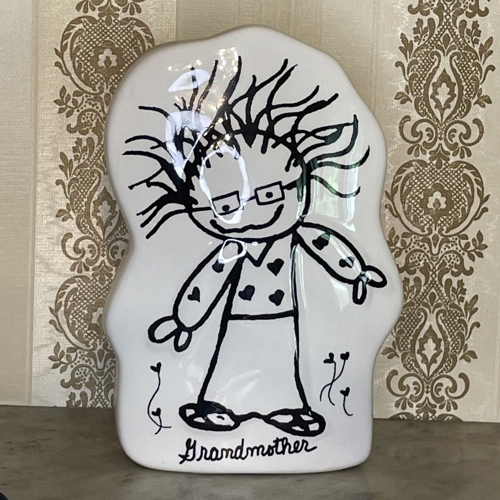 Children of the Inner Light by Enesco | Grandmother Ceramic Vase by Marci